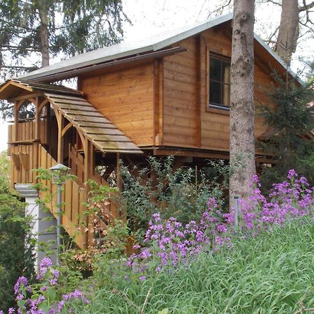 Baumhaus Wolfshoehle Fischach Εξωτερικό φωτογραφία