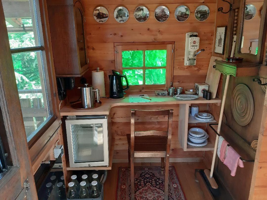 Baumhaus Wolfshoehle Fischach Εξωτερικό φωτογραφία