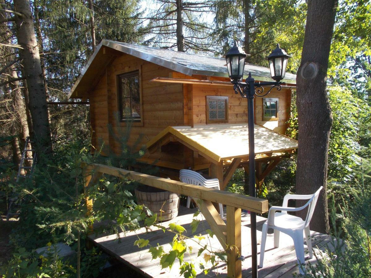 Baumhaus Wolfshoehle Fischach Εξωτερικό φωτογραφία